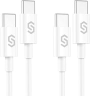 Syncwire USB-C to USB-C Cable [2-Pack 3.3ft] USB Type-C to C Charger Cord, 60W Power Delivery PD Fast Charging Compatible with Samsung Galaxy S10, S9, S8, Google Pixel, MacBook, iPad Pro 2018 and More - POPnCASE
