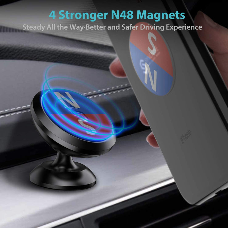 Magnetic Phone Car Mount, Syncwire Cell Phone Car Kits, 360