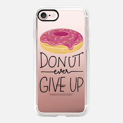 Donut ever Give UP - POPnCASE