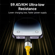 Phantom usb-C To Lightning Cable (iPhone) Purple color1.2m - POP & CASE