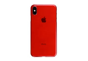 Air Jacket Classic for iPhone MAX Clear RED - POPnCASE