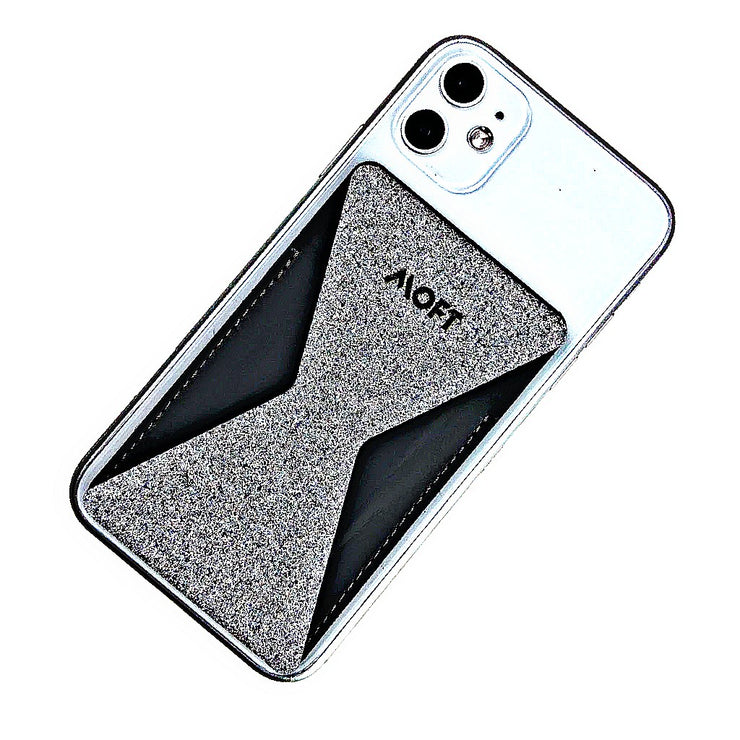 Sparkle Silver Gem MOFT X Phone - POPnCASE