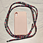 Straps For iPhone X/XS (Cross/Neck) with Colored Case - POPnCASE
