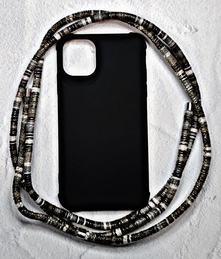 Straps For iPhone 11 (Cross/Neck) With Colored Case - POPnCASE
