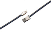Denim Blues Cable 25 Centimeter (Apple Devices) - POPnCASE
