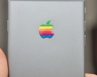 RED Apple Sticker iPhone 6/7/8 - POPnCASE