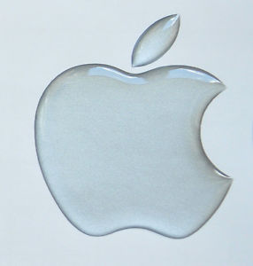 Silver Apple Sticker iPhone 6/7/8 - POPnCASE